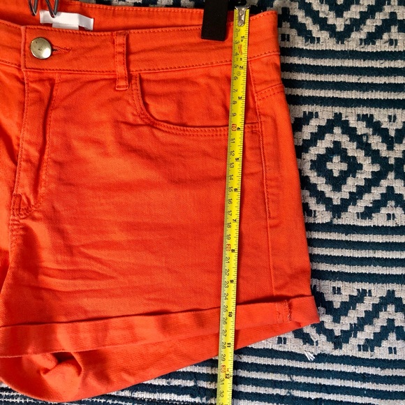H&M Shorts Size 6 2/$20 Orange - Picture 8 of 8